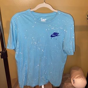 Nike splatter paint shirt
